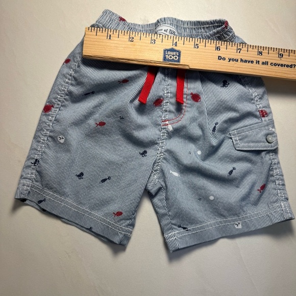 Tartine et Chocolat Baby Boys Seersucker Nautical Shorts | Size 18M / 90cm - Picture 5 of 10